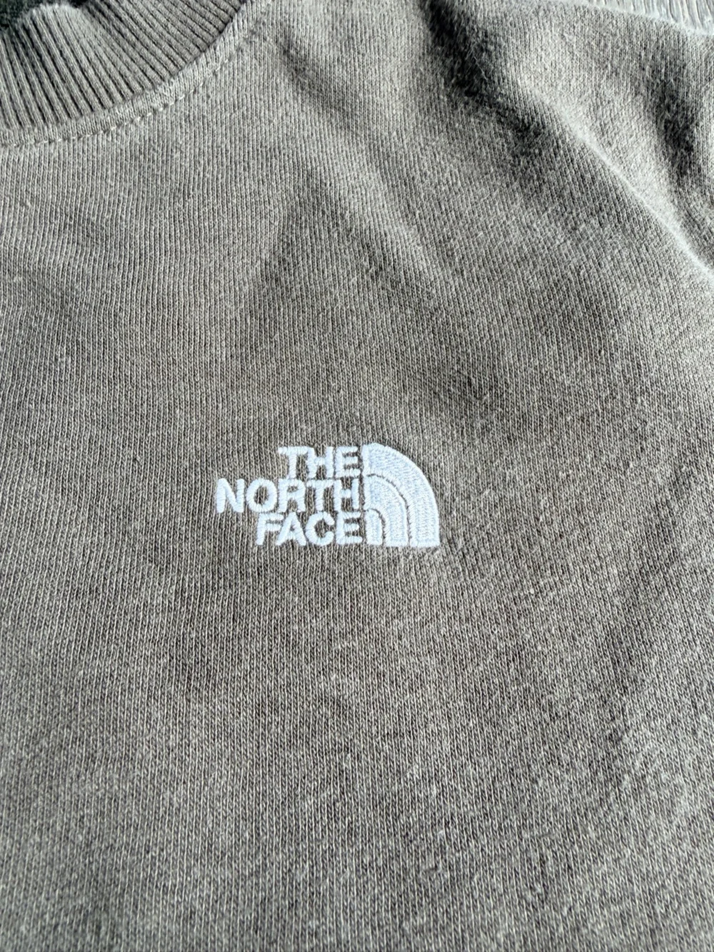 The North Face Crewneck Sweatshirt in Olive Green Size Medium